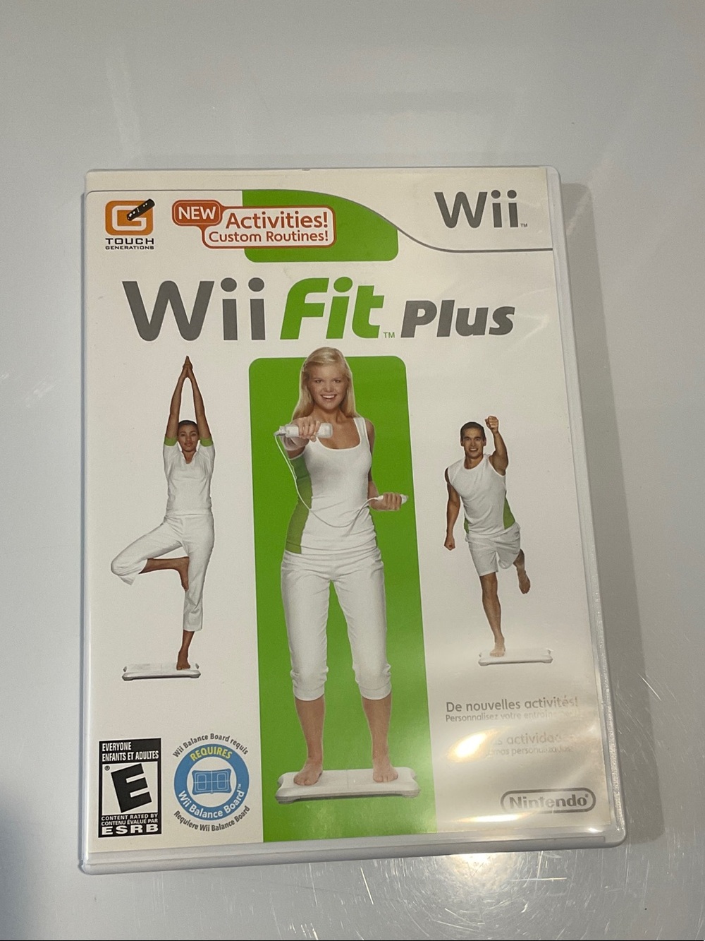 Nintendo Wii Fit Plus (White & Green) - Interactive Fitness Game
